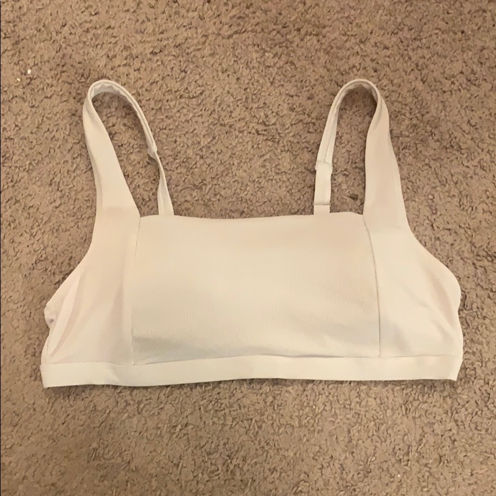 White Bikini Top